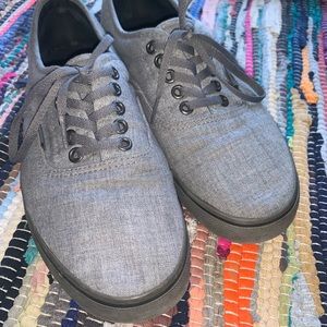 Like new...Classic gray vans!
